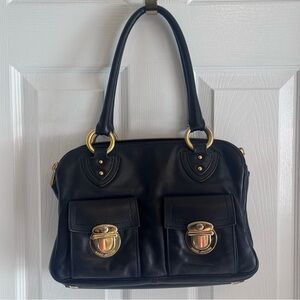 Vintage Y2K Black Marc Jacobs Blake Bag Satchel